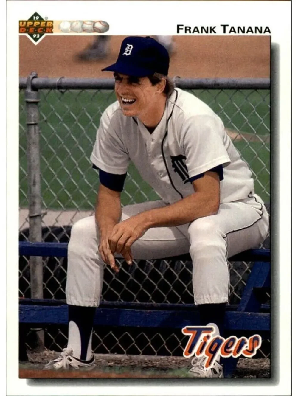 Frank Tanana 1992 Upper Deck MLB #605 Baseball Card Detroit Tigers